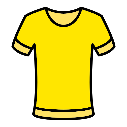 Tshirt Generic Outline Color icon