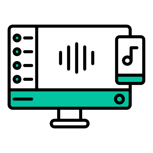 Sound waves free icon