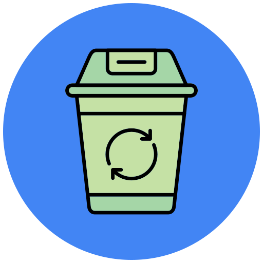 Dustbin free icon Dustbin free icon