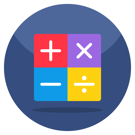 Calculation free icon