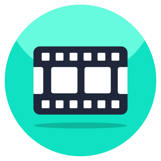 Film Reel Generic color fill icon