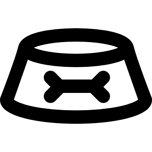 comida de perro icono gratis