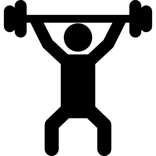 Exercise Pictograms Fill icon