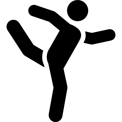 gimnasta icono gratis