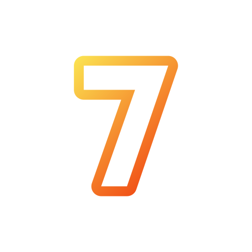 nummer 7 kostenlos Icon nummer 7 kostenlos Icon