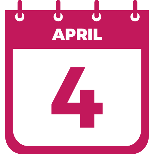 April 4 free icon