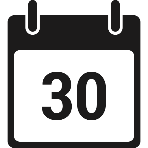 treinta icono gratis