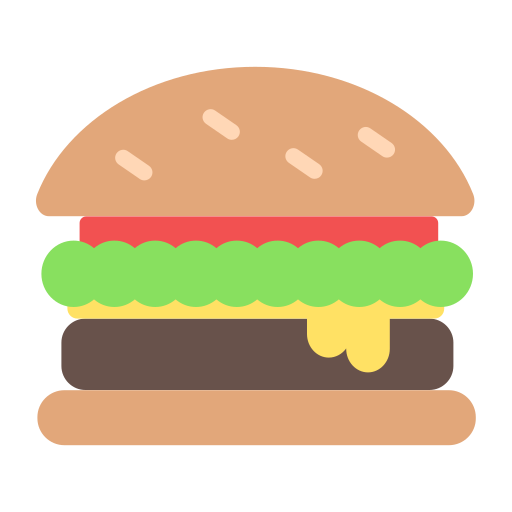 Hamburger Generic Flat icon