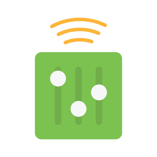Control de ecualizador icono gratis