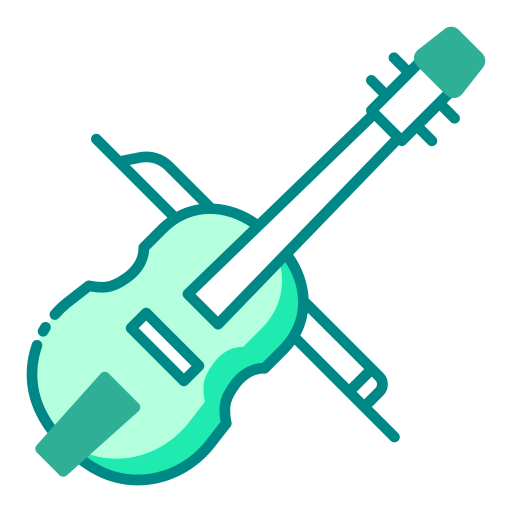 violín icono gratis