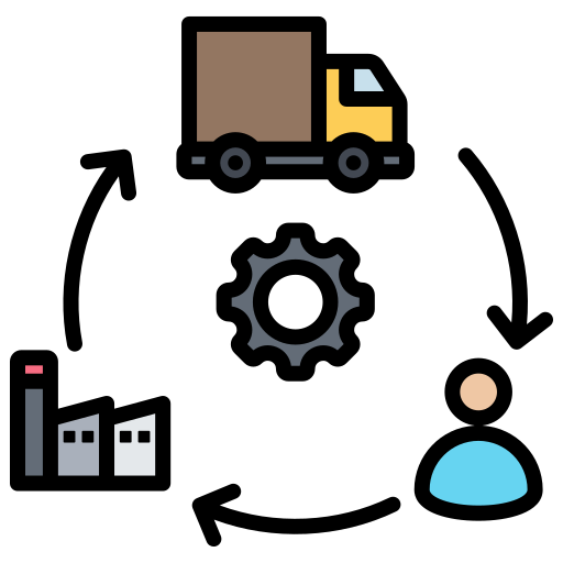 Supply chain management - Free industry icons