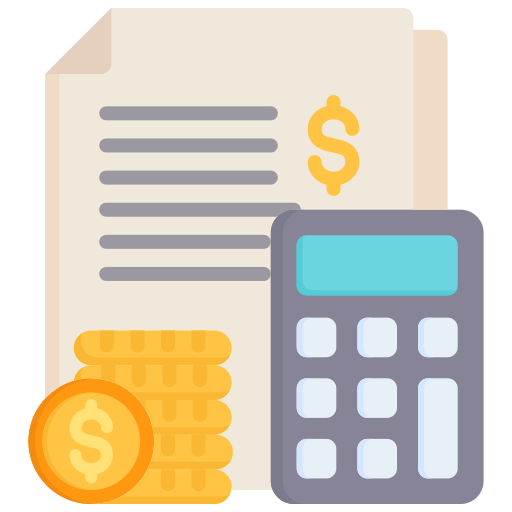 Budgeting Generic color fill icon