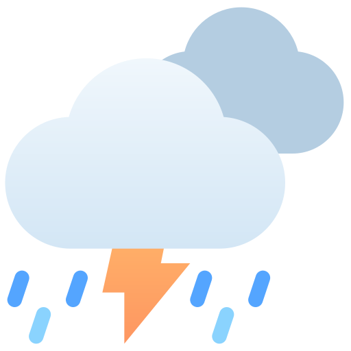 Thunderstorm - Free weather icons