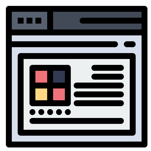 Web Generic color lineal-color icon