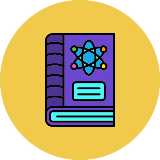 libro de ciencia icono gratis