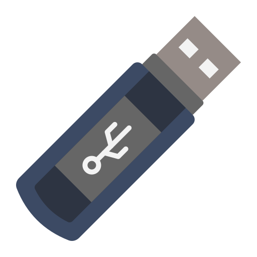 Pen Drive Generic Color Fill Icon