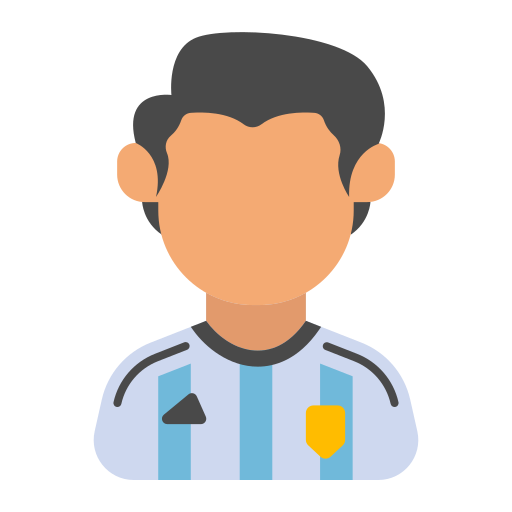 jugador de fútbol icono gratis