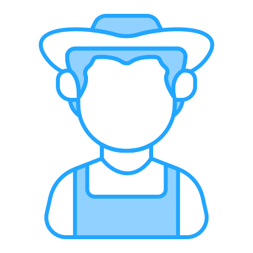 agricultor icono gratis