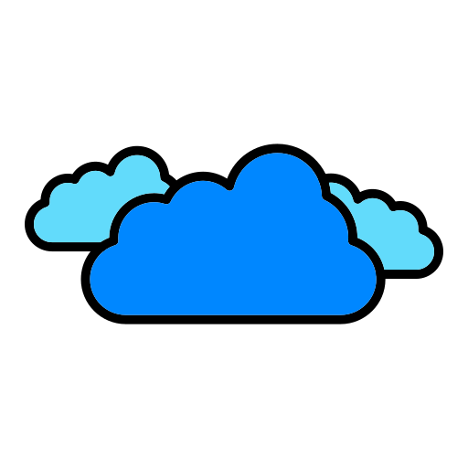 nubes icono gratis