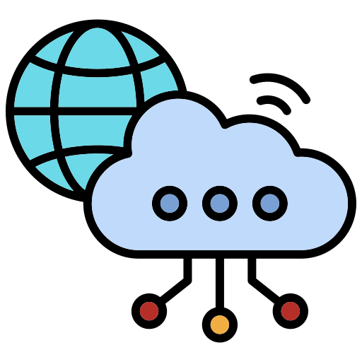 Cloud Computing Generic color lineal-color icon