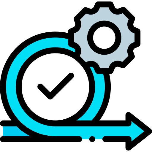 Agile Detailed Rounded Lineal color icon