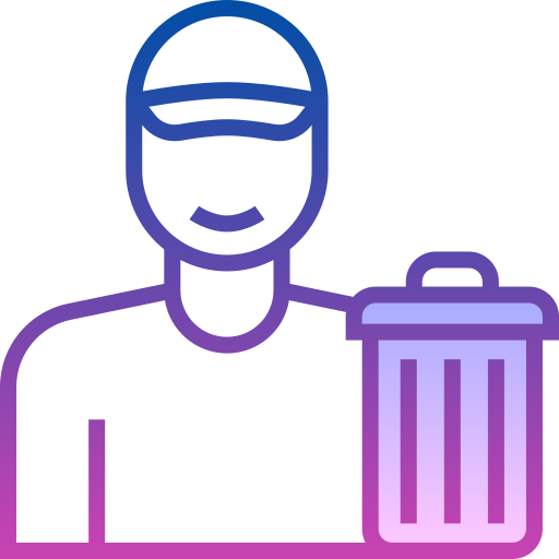 recolector de basura icono gratis