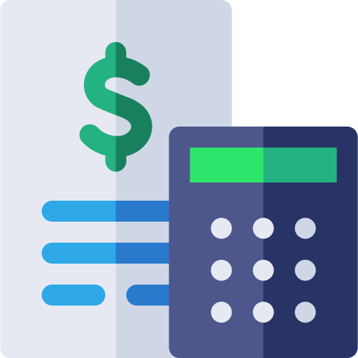 Accounting Basic Rounded Flat icon