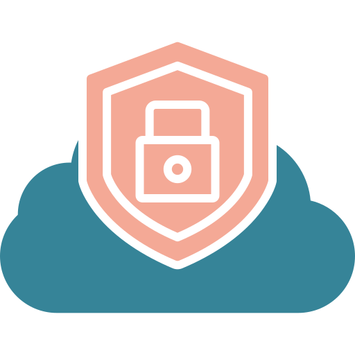 seguridad de datos icono gratis