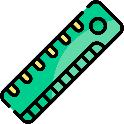 Ruler free icon Ruler free icon