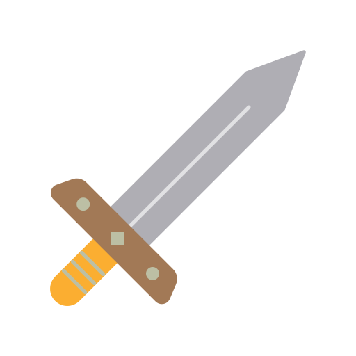 Sword Generic color fill icon