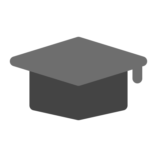 sombrero de graduado icono gratis