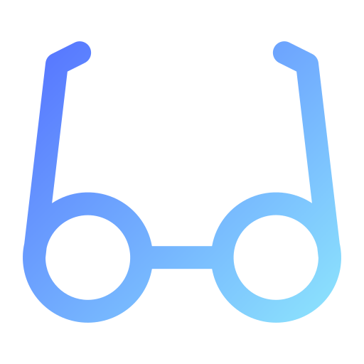 Eyeglass free icon