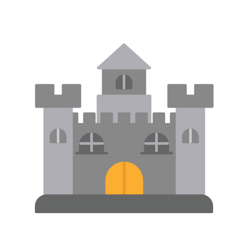 castillo icono gratis