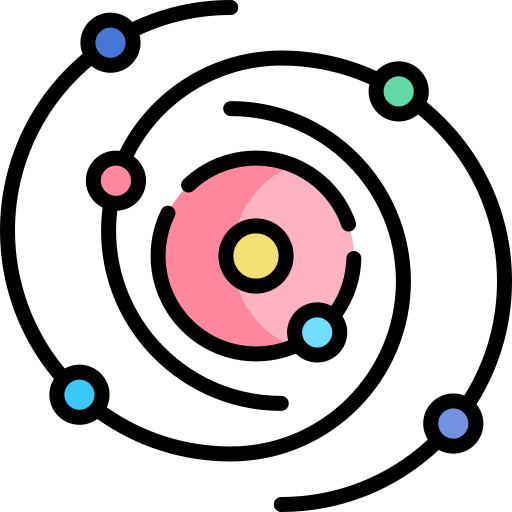 Galaxy Kawaii Lineal color icon