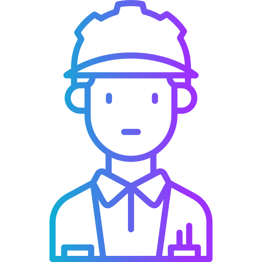 Engineer Generic gradient outline icon