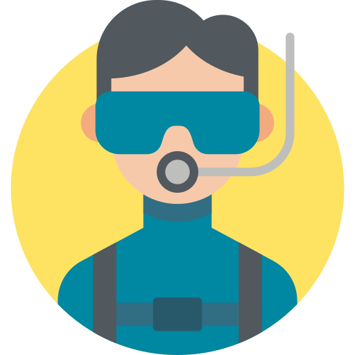 Diver free icon