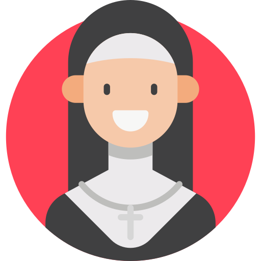 Nun free icon