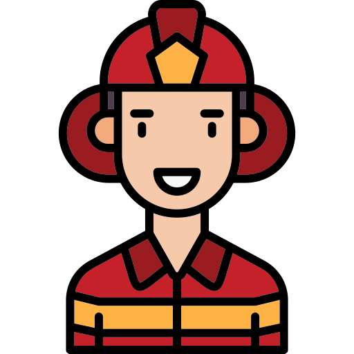 Пожарный бесплатно иконка