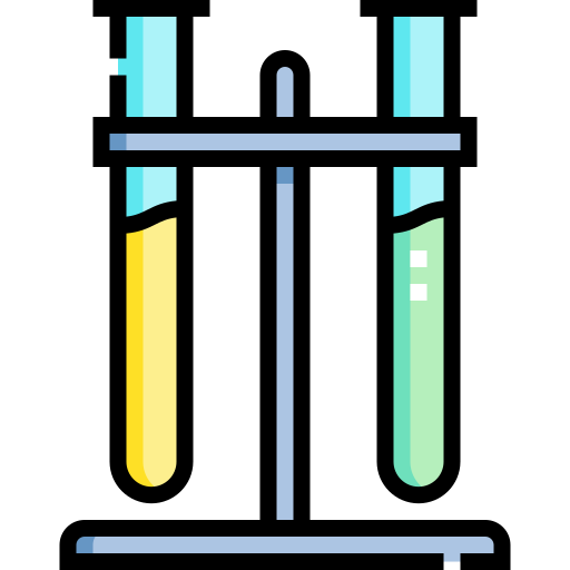 Test tube Detailed Straight Lineal color icon