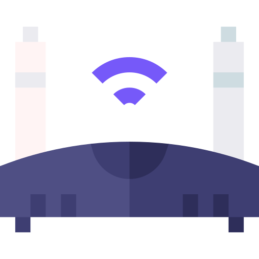 Wifi Basic Straight Flat icon