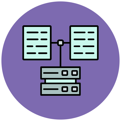 recopilación de datos icono gratis