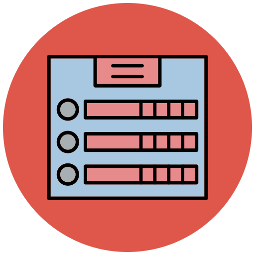 Ranking Generic color lineal-color icon