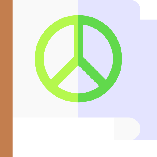 Friedensflagge - Kostenlose flaggen Icons