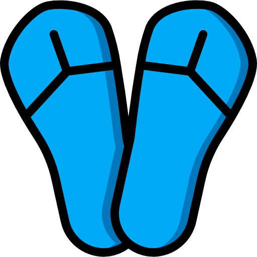 chancletas icono gratis