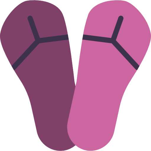 chancletas icono gratis