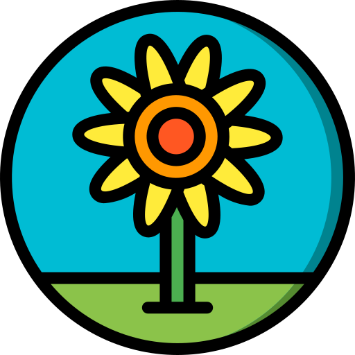 girasol icono gratis