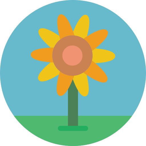 girasol icono gratis