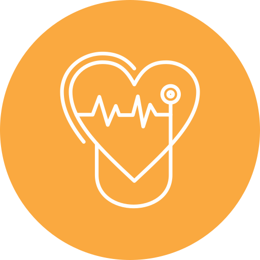 cardiología icono gratis