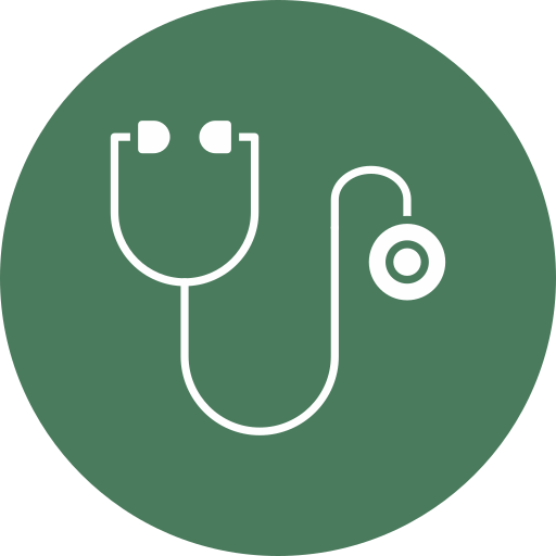 Stethoscope Generic color fill icon