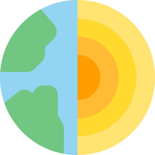 Geology Basic Rounded Flat Icon